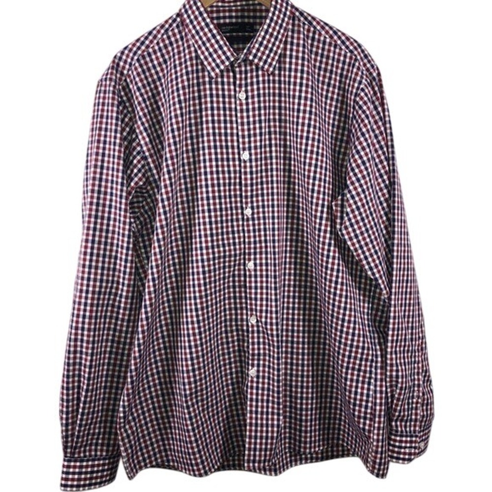 Cedarwood State Plaid Slim Fit Shirt‎